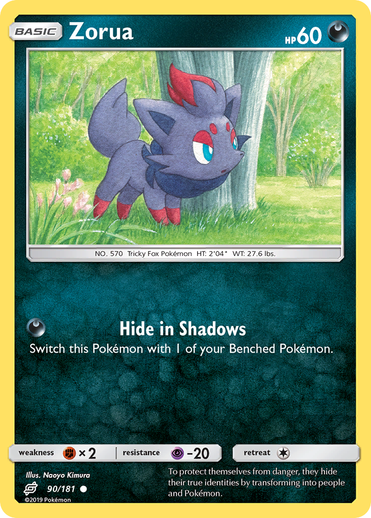 Zorua (90/181) [Sun & Moon: Team Up] | Gear Gaming Bentonville