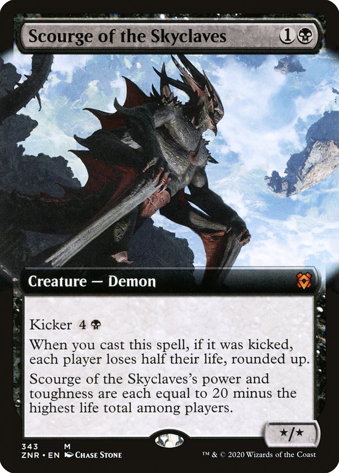 Scourge of the Skyclaves (Extended Art) [Zendikar Rising] | Gear Gaming Bentonville