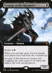 Scourge of the Skyclaves (Extended Art) [Zendikar Rising] | Gear Gaming Bentonville