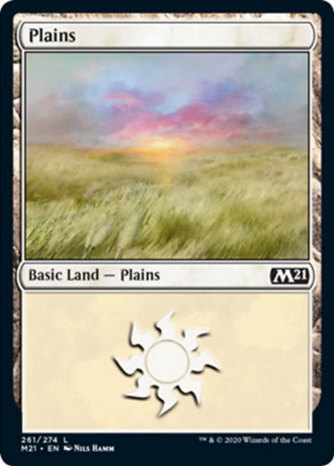 Plains (261) [Core Set 2021] | Gear Gaming Bentonville