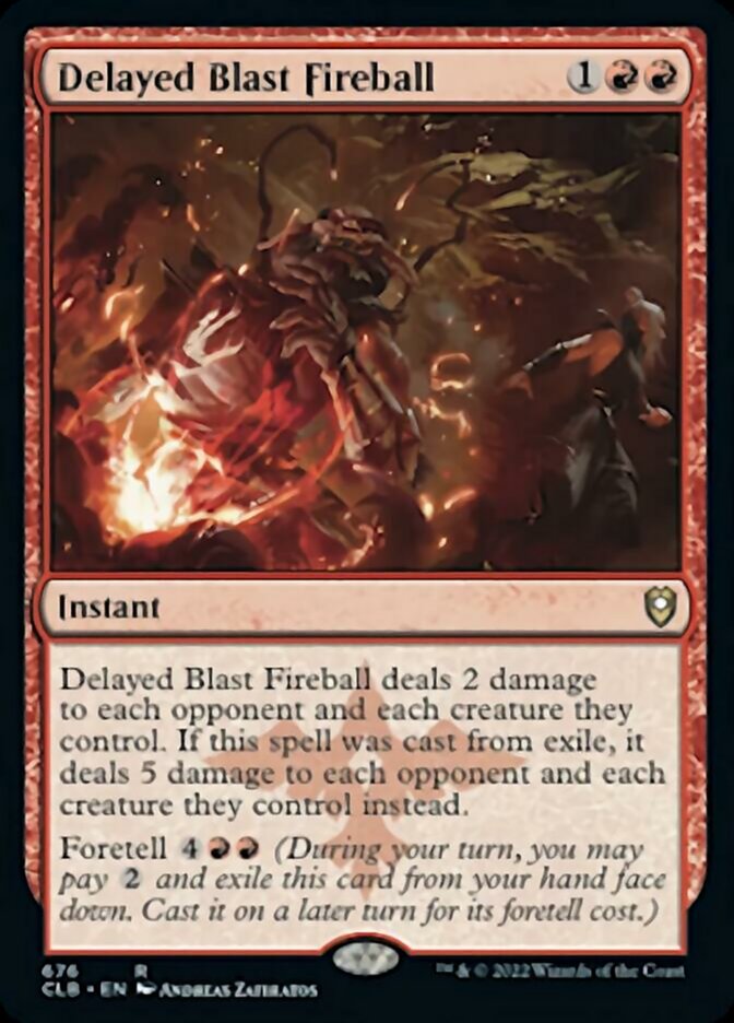 Delayed Blast Fireball [Commander Legends: Battle for Baldur's Gate] | Gear Gaming Bentonville