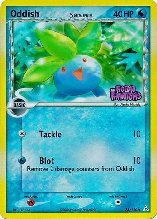 Oddish (73/110) (Delta Species) (Stamped) [EX: Holon Phantoms] | Gear Gaming Bentonville