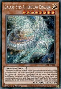 Galaxy-Eyes Afterglow Dragon [LDS2-EN052] Secret Rare | Gear Gaming Bentonville