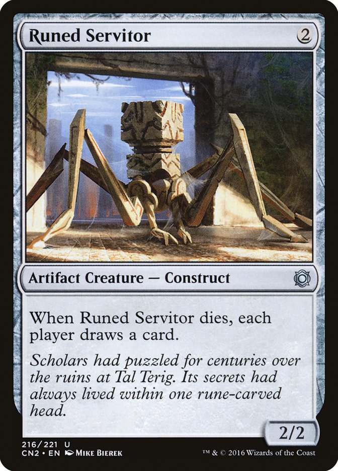 Runed Servitor [Conspiracy: Take the Crown] | Gear Gaming Bentonville