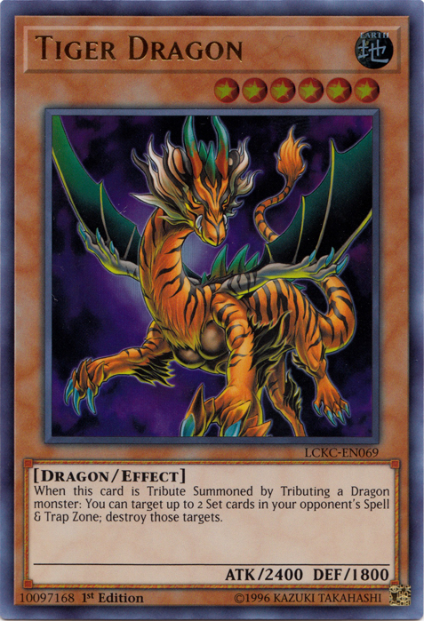 Tiger Dragon [LCKC-EN069] Ultra Rare | Gear Gaming Bentonville