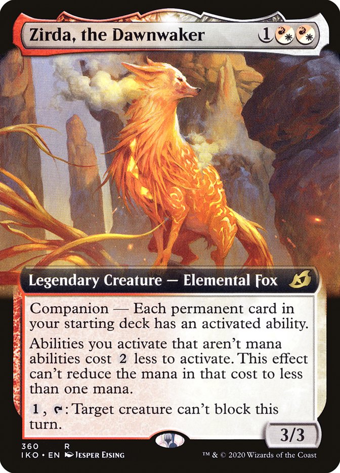 Zirda, the Dawnwaker (Extended Art) [Ikoria: Lair of Behemoths] | Gear Gaming Bentonville