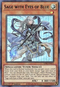 Sage with Eyes of Blue (Green) [LDS2-EN011] Ultra Rare | Gear Gaming Bentonville