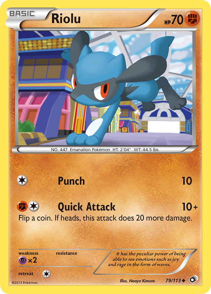 Riolu (79/113) [Black & White: Legendary Treasures] | Gear Gaming Bentonville