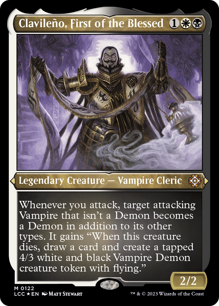 Clavileno, First of the Blessed (Display Commander) [The Lost Caverns of Ixalan Commander] | Gear Gaming Bentonville