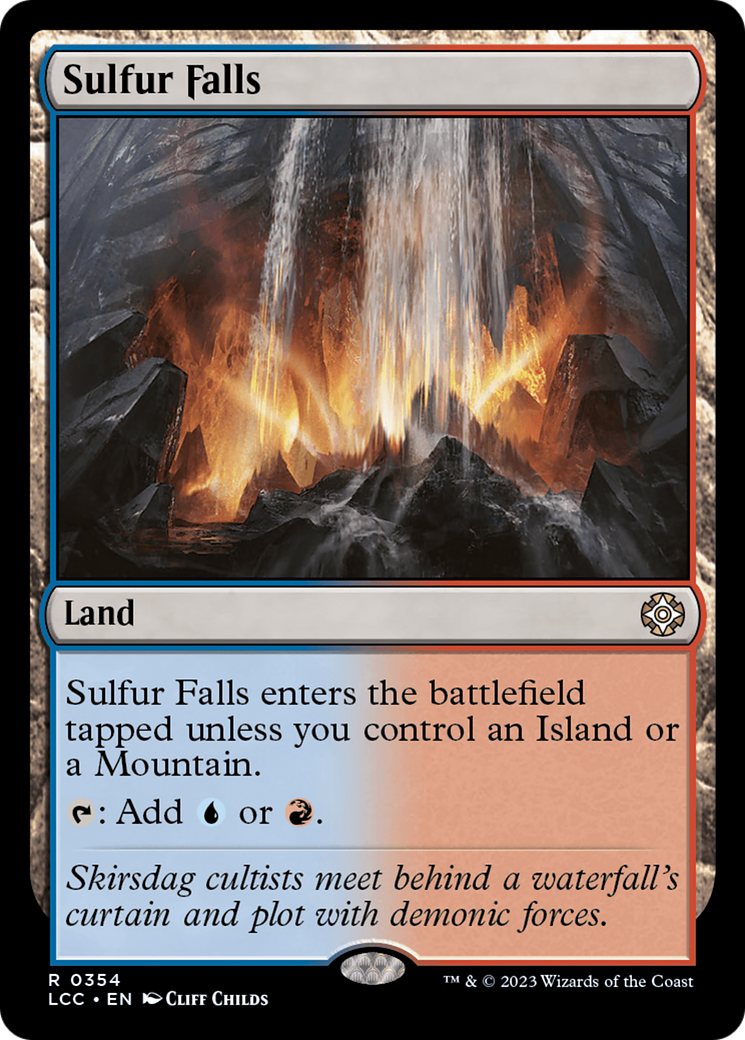 Sulfur Falls [The Lost Caverns of Ixalan Commander] | Gear Gaming Bentonville