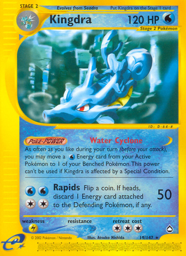 Kingdra (19/147) [Aquapolis] | Gear Gaming Bentonville