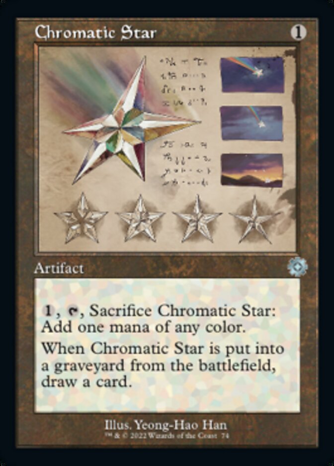 Chromatic Star (Retro Schematic) [The Brothers' War Retro Artifacts] | Gear Gaming Bentonville