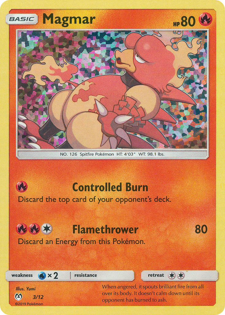 Magmar (3/12) [McDonald's Promos: 2019 Collection] | Gear Gaming Bentonville