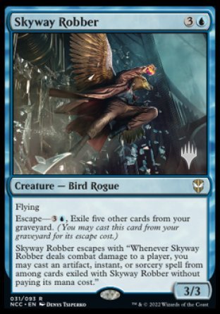 Skyway Robber (Promo Pack) [Streets of New Capenna Commander Promos] | Gear Gaming Bentonville