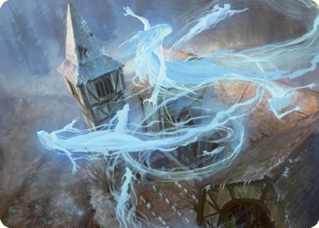 Hallowed Haunting Art Card [Innistrad: Crimson Vow Art Series] | Gear Gaming Bentonville