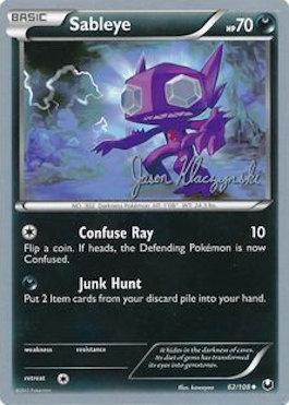 Sableye (62/108) (Darkrai Deck - Jason Klaczynski) [World Championships 2013] | Gear Gaming Bentonville