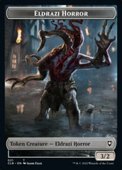 Horror // Eldrazi Horror Double-sided Token [Commander Legends: Battle for Baldur's Gate Tokens] | Gear Gaming Bentonville