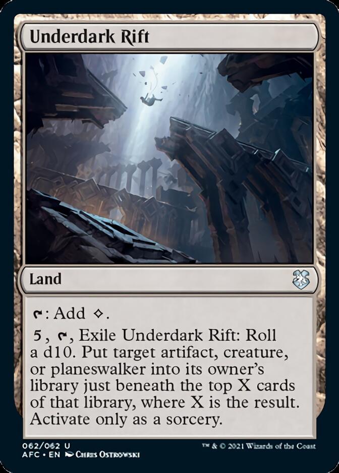 Underdark Rift [Dungeons & Dragons: Adventures in the Forgotten Realms Commander] | Gear Gaming Bentonville