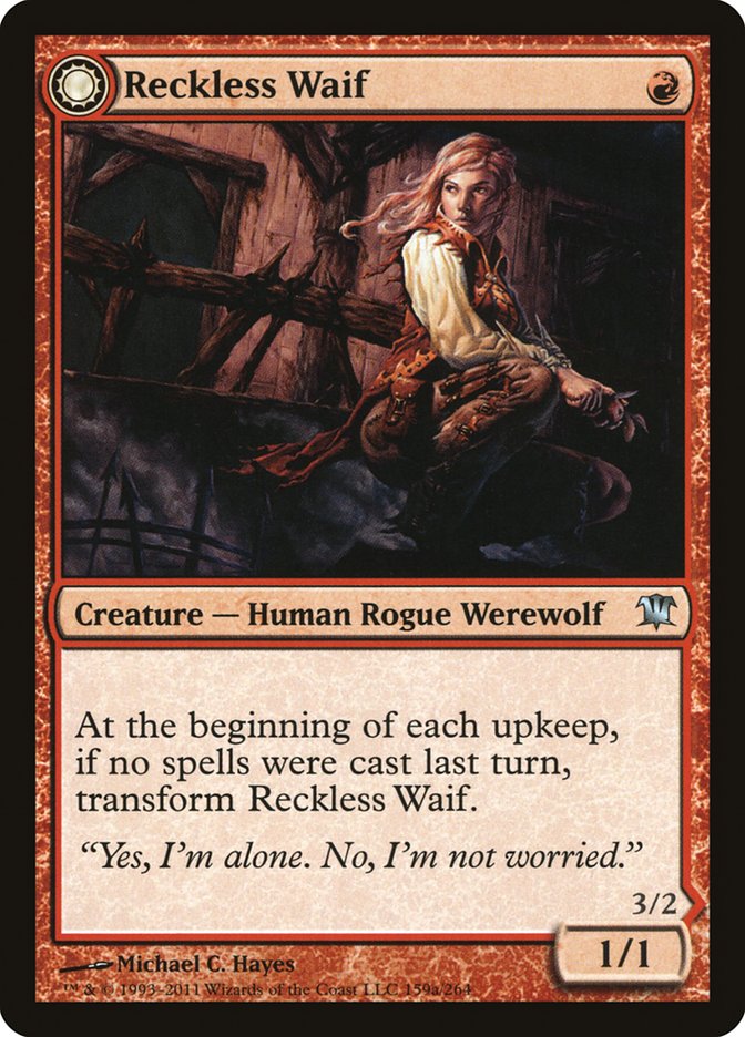 Reckless Waif // Merciless Predator [Innistrad] | Gear Gaming Bentonville