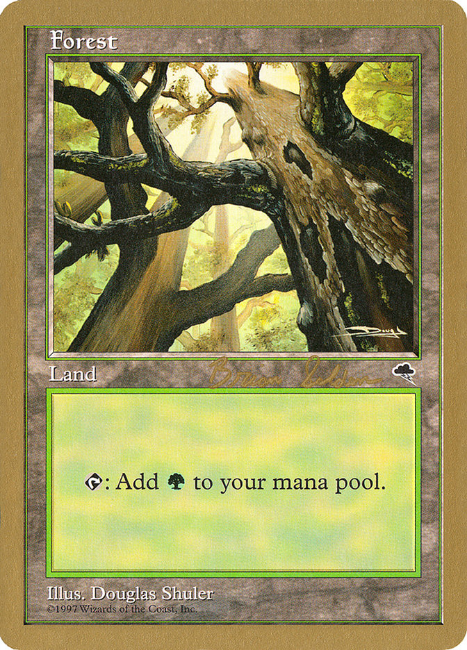 Forest (bs347) (Brian Selden) [World Championship Decks 1998] | Gear Gaming Bentonville