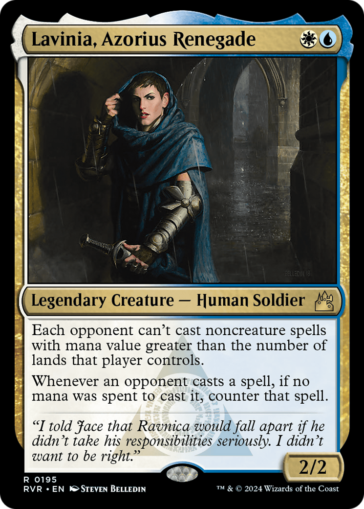 Lavinia, Azorius Renegade [Ravnica Remastered] | Gear Gaming Bentonville