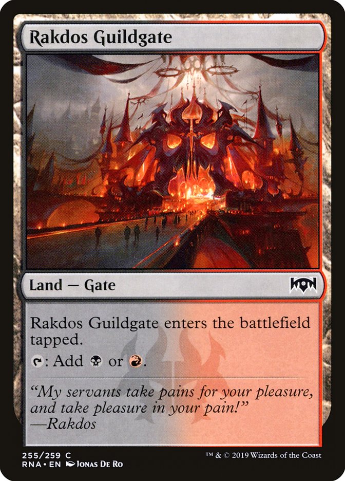 Rakdos Guildgate (255/259) [Ravnica Allegiance] | Gear Gaming Bentonville