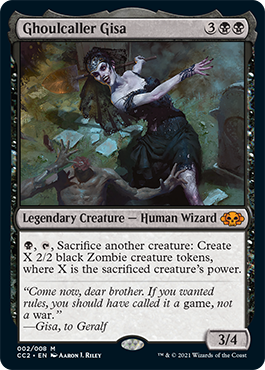 Ghoulcaller Gisa [Commander Collection: Black] | Gear Gaming Bentonville