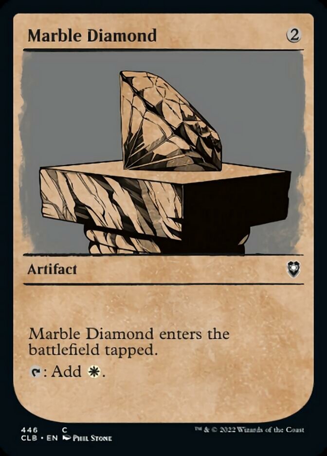 Marble Diamond (Showcase) [Commander Legends: Battle for Baldur's Gate] | Gear Gaming Bentonville