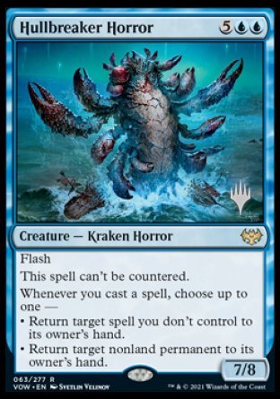 Hullbreaker Horror (Promo Pack) [Innistrad: Crimson Vow Promos] | Gear Gaming Bentonville