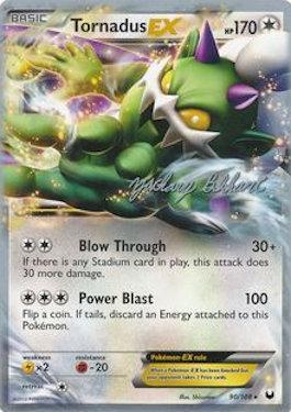 Tornadus EX (90/108) (CMT - Zachary Bokhari) [World Championships 2012] | Gear Gaming Bentonville