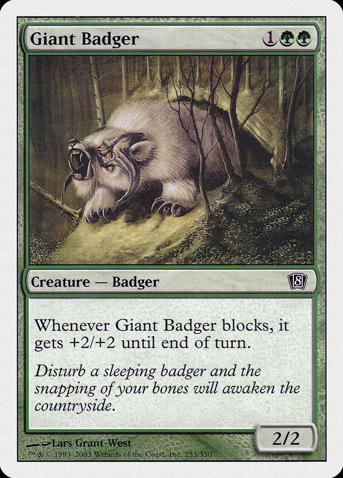 Giant Badger [Eighth Edition] | Gear Gaming Bentonville