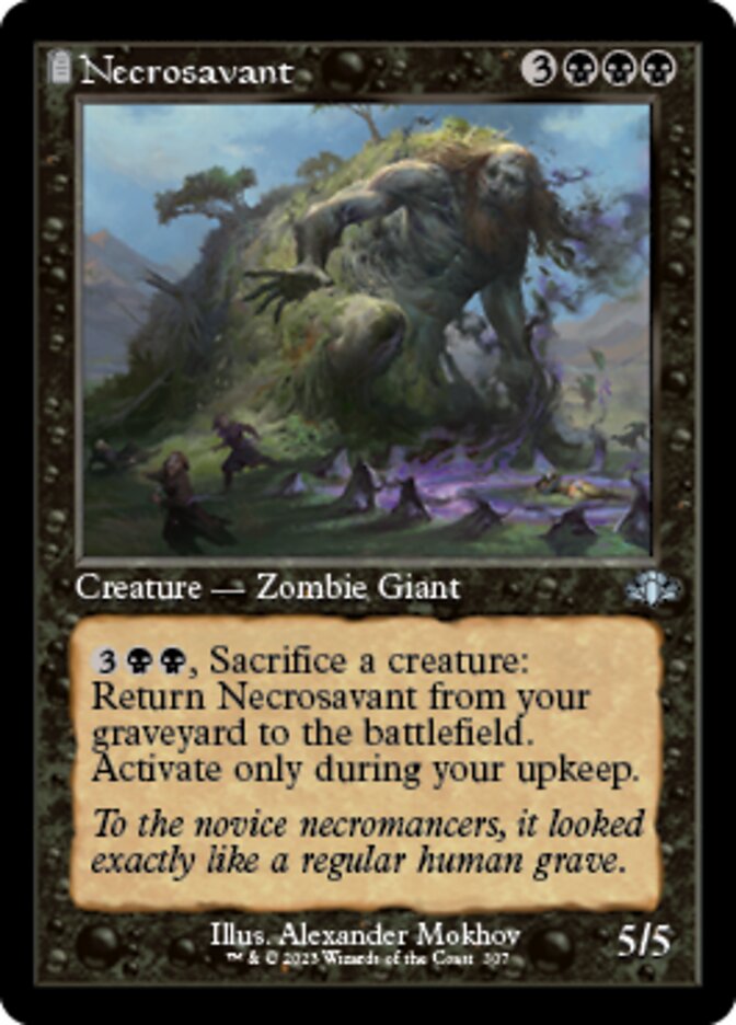 Necrosavant (Retro) [Dominaria Remastered] | Gear Gaming Bentonville