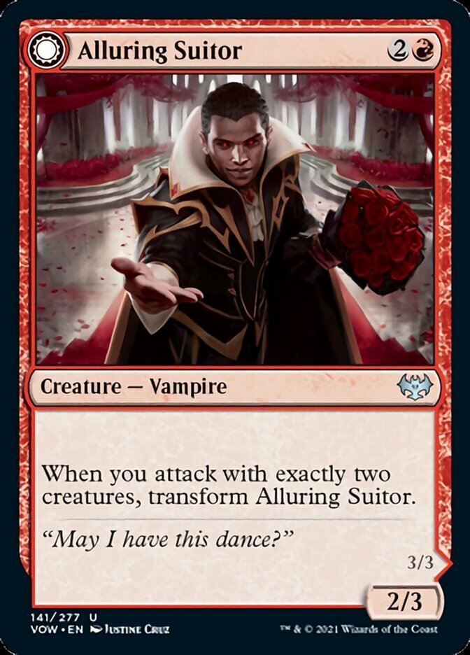 Alluring Suitor // Deadly Dancer [Innistrad: Crimson Vow] | Gear Gaming Bentonville