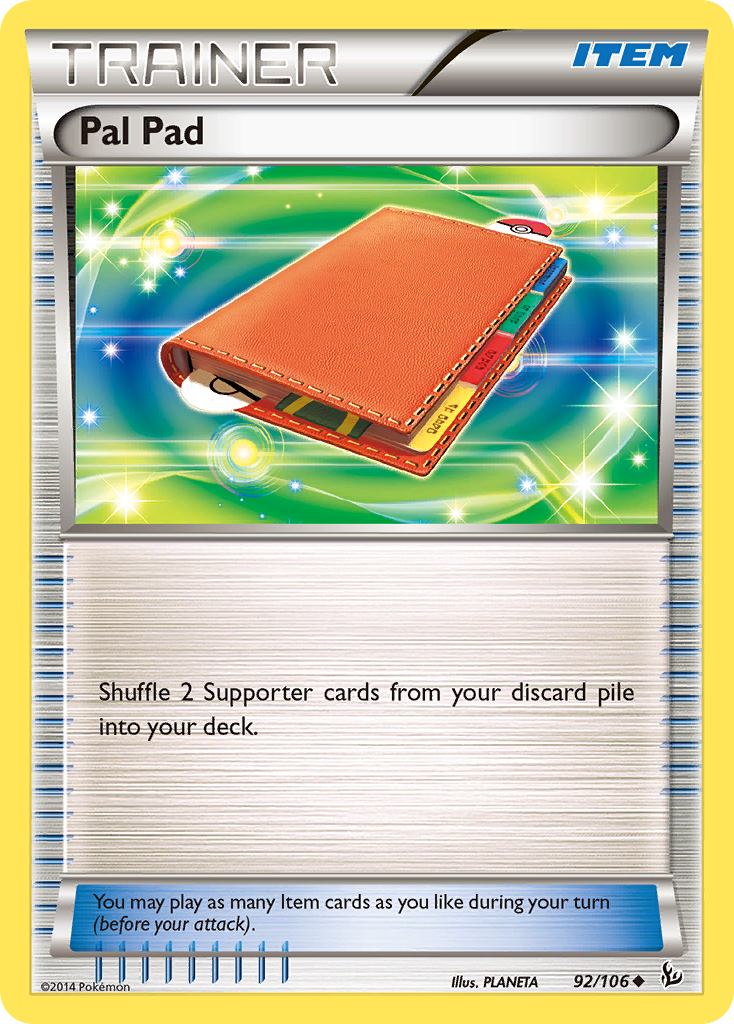 Pal Pad (92/106) [XY: Flashfire] | Gear Gaming Bentonville