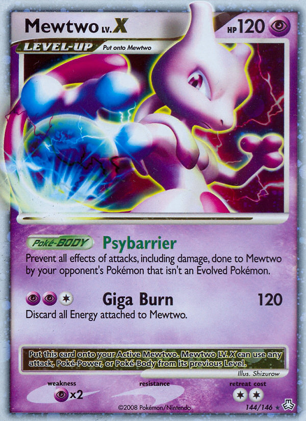 Mewtwo LV.X (144/146) [Diamond & Pearl: Legends Awakened] | Gear Gaming Bentonville