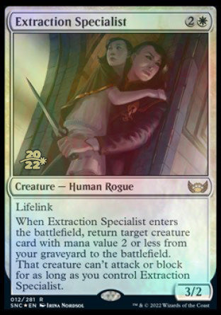 Extraction Specialist [Streets of New Capenna Prerelease Promos] | Gear Gaming Bentonville