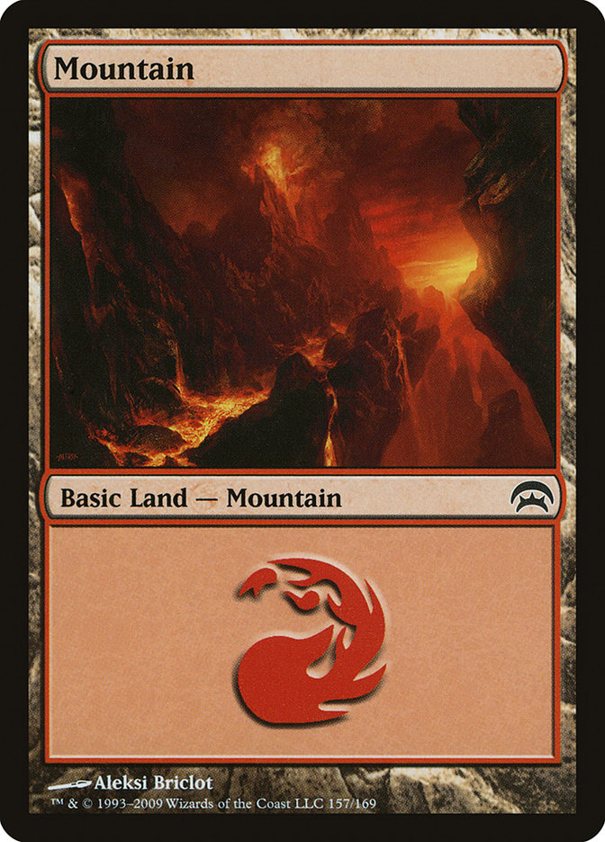 Mountain (157) [Planechase] | Gear Gaming Bentonville