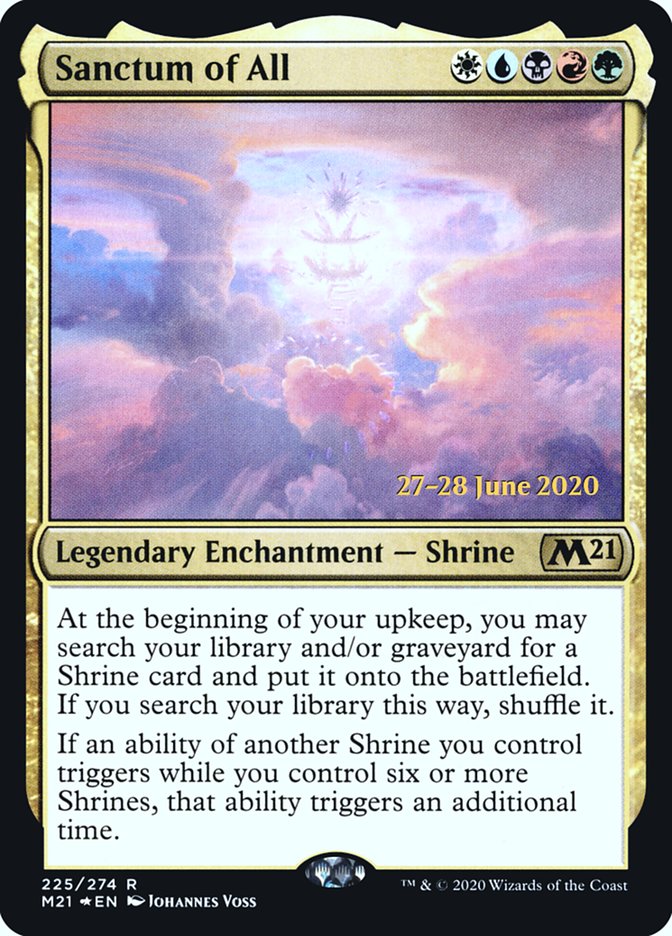 Sanctum of All  [Core Set 2021 Prerelease Promos] | Gear Gaming Bentonville