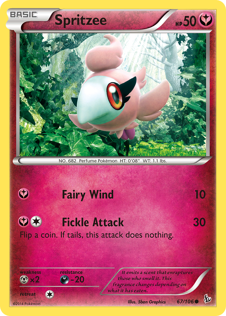 Spritzee (67/106) [XY: Flashfire] | Gear Gaming Bentonville