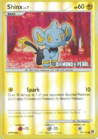 Shinx (98/130) [Burger King Promos: 2008 Collection] | Gear Gaming Bentonville