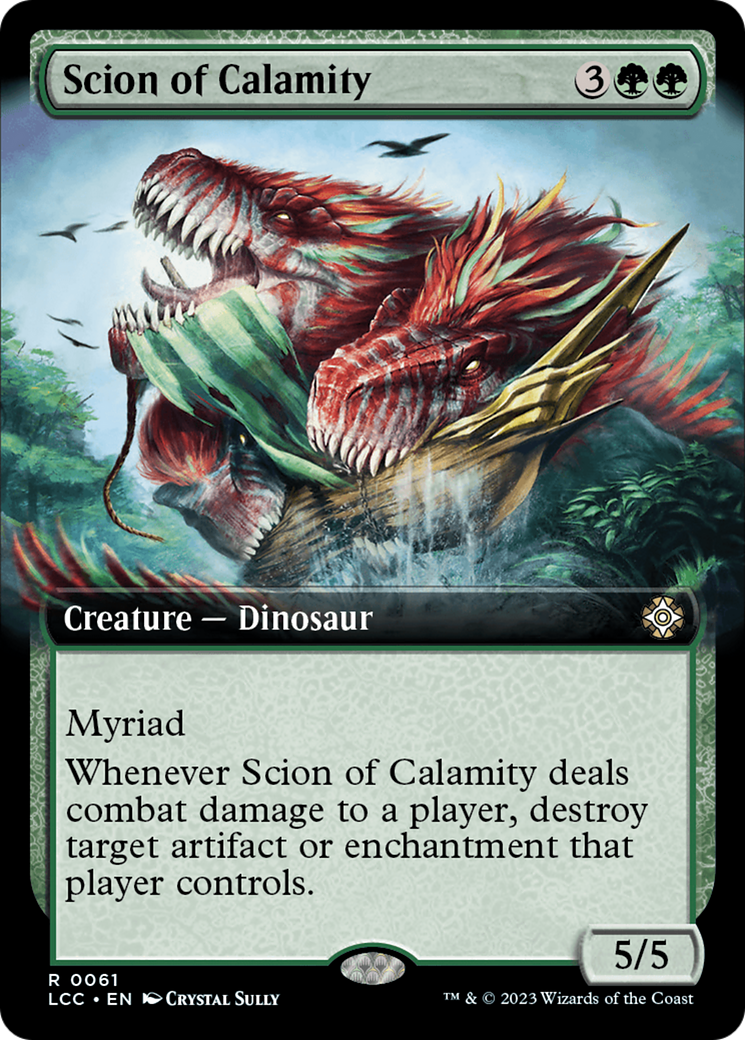 Scion of Calamity (Extended Art) [The Lost Caverns of Ixalan Commander] | Gear Gaming Bentonville