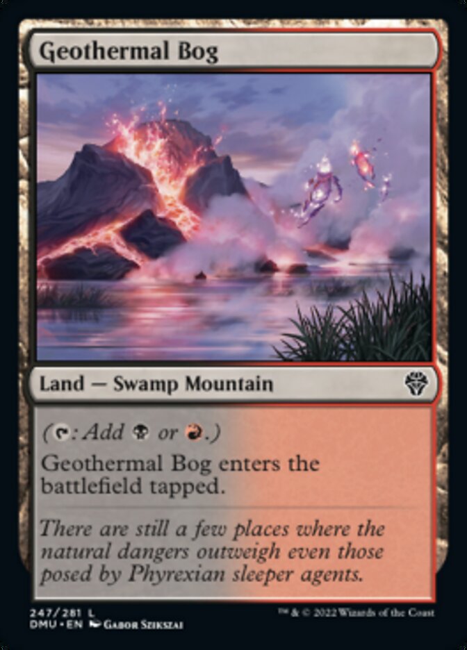 Geothermal Bog [Dominaria United] | Gear Gaming Bentonville