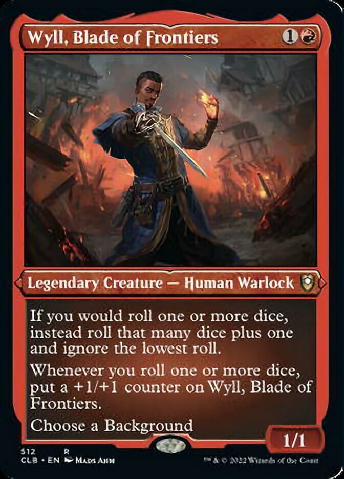 Wyll, Blade of Frontiers (Foil Etched) [Commander Legends: Battle for Baldur's Gate] | Gear Gaming Bentonville