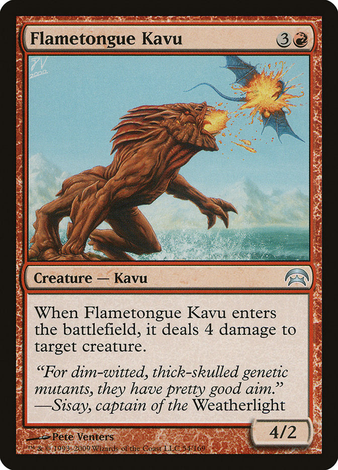 Flametongue Kavu [Planechase] | Gear Gaming Bentonville