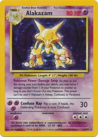 Alakazam (1/102) [Base Set Unlimited] | Gear Gaming Bentonville