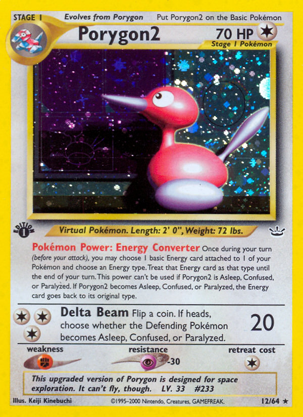 Porygon2 (12/64) [Neo Revelation 1st Edition] | Gear Gaming Bentonville