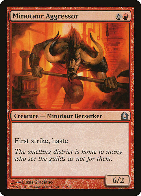 Minotaur Aggressor [Return to Ravnica] | Gear Gaming Bentonville