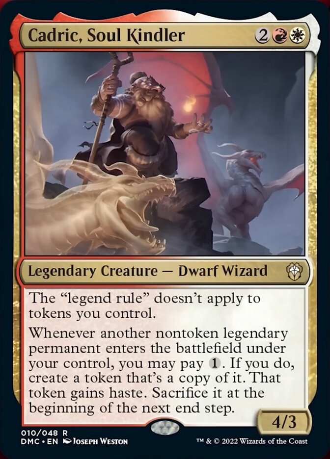 Cadric, Soul Kindler [Dominaria United Commander] | Gear Gaming Bentonville