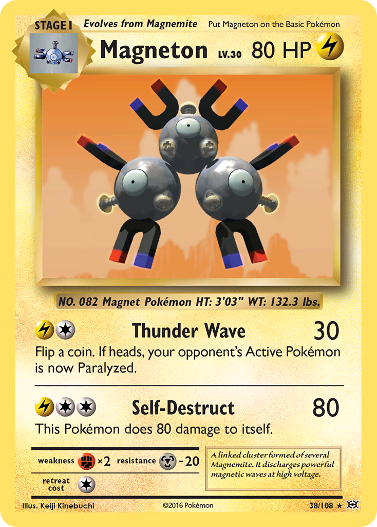 Magneton (38/108) [XY: Evolutions] | Gear Gaming Bentonville