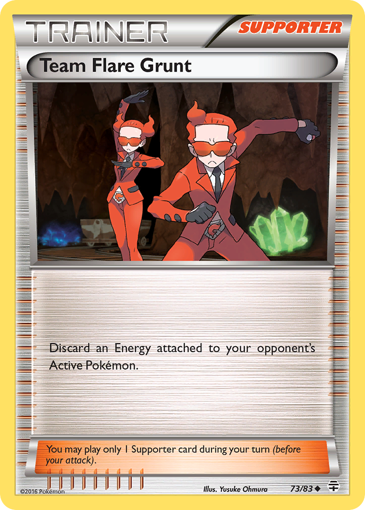 Team Flare Grunt (73/83) [XY: Generations] | Gear Gaming Bentonville